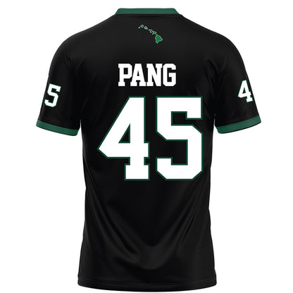 Hawaii - NCAA Football : Nick Pang - Black Football Jersey-1