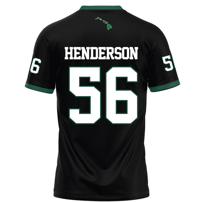 Hawaii - NCAA Football : Boogie Henderson - Black Football Jersey-1
