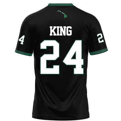 Hawaii - NCAA Football : Devyn King - Black Football Jersey-1