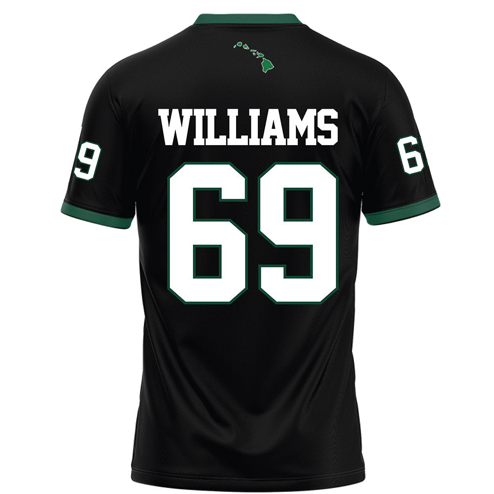 Hawaii - NCAA Football : Daniel Williams - Football Jersey