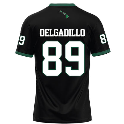 Hawaii - NCAA Football : Nick Delgadillo - Black Football Jersey-1