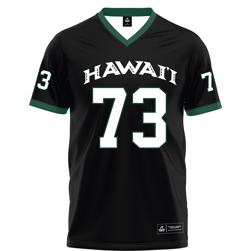 Hawaii - NCAA Football : Isaac Maugaleoo - Football Jersey