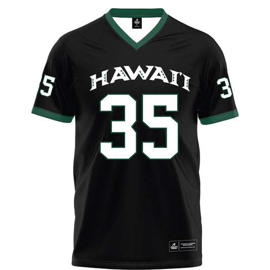 Hawaii - NCAA Football : Hunter Higham - Football Jersey