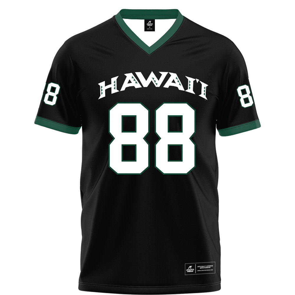 Hawaii - NCAA Football : Kayde Mahuka - Football Jersey