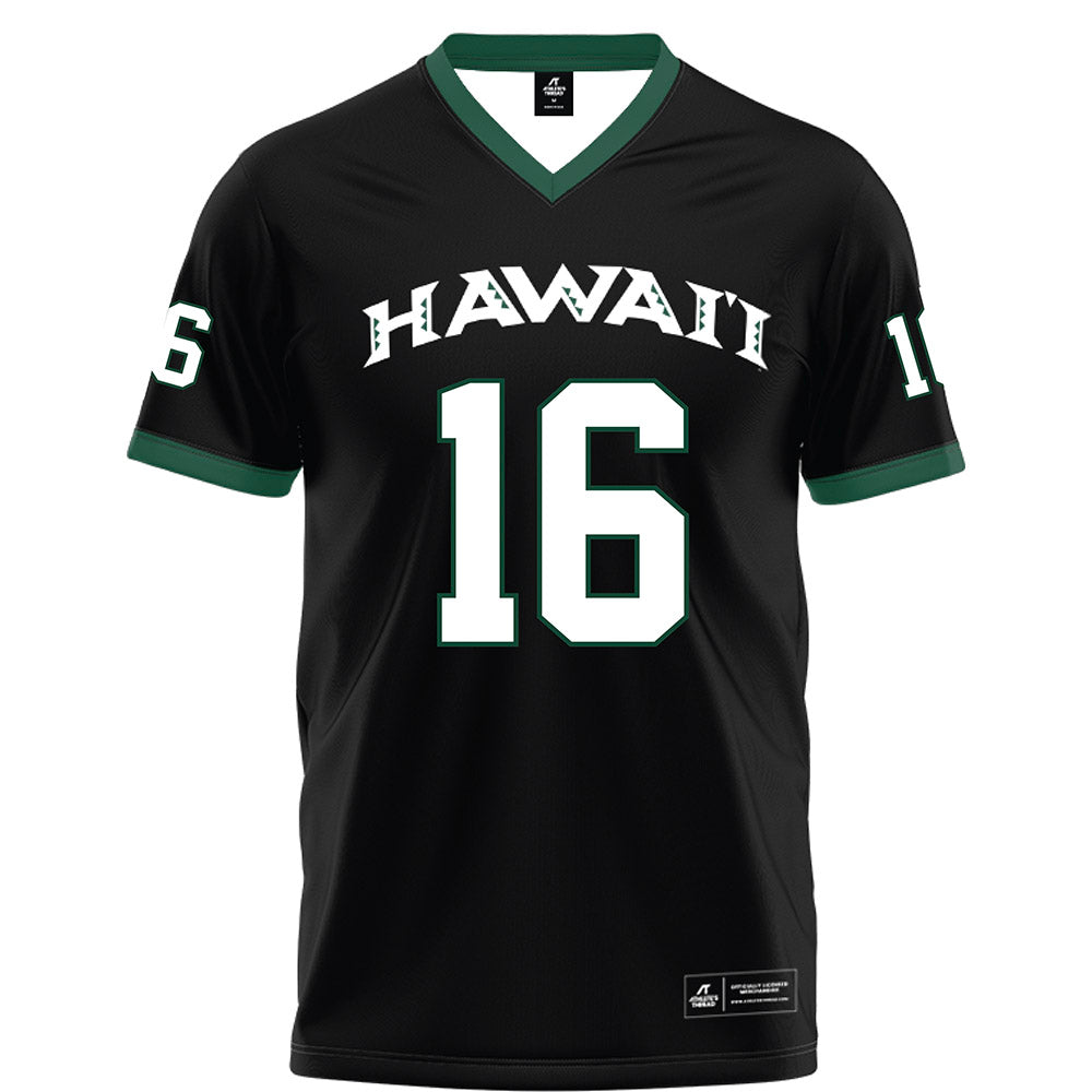 Hawaii - NCAA Football : Logan Taylor - Football Jersey