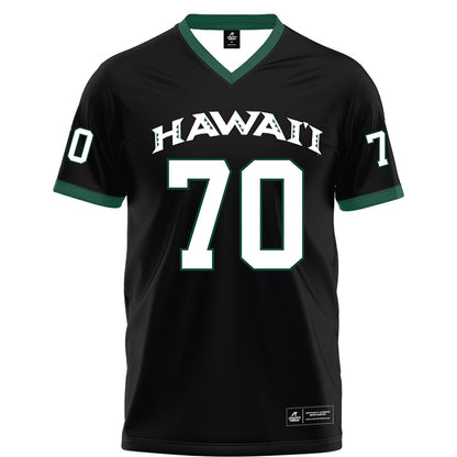 Hawaii - NCAA Footballl : James Milovale - Football Jersey