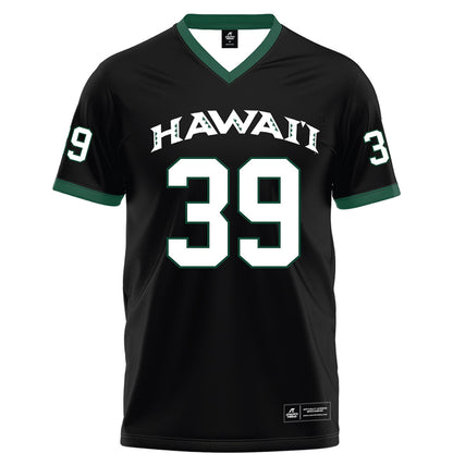 Hawaii - NCAA Football : Brandon Shah - Football Jersey