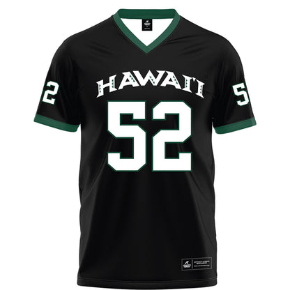 Hawaii - NCAA Football : Ezra Evaimalo - Football Jersey