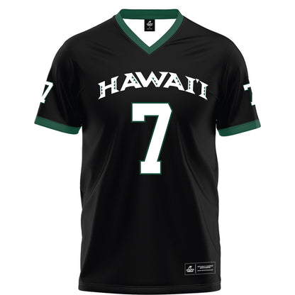 Hawaii - NCAA Football : Meki Pei - Football Jersey