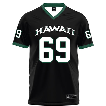 Hawaii - NCAA Football : Ben Falck - Football Jersey