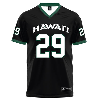 Hawaii - NCAA Football : Kilinahe Mendiola-Jensen - Football Jersey