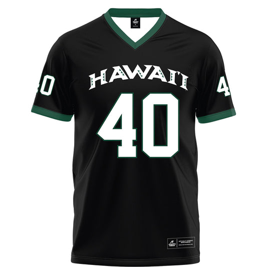 Hawaii - NCAA Football : Thiessen Wright - Football Jersey