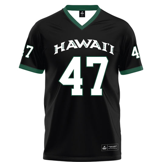 Hawaii - NCAA Football : Christian Vaughn - Football Jersey