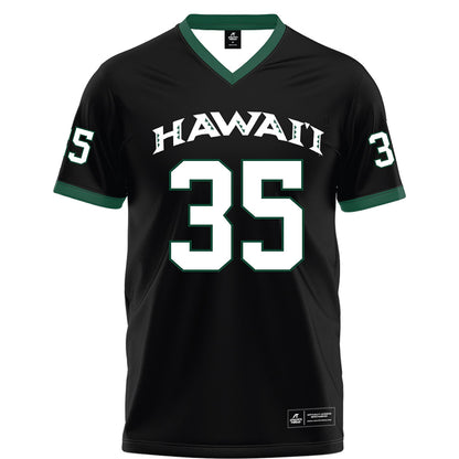 Hawaii - NCAA Football : Junior Fiaui - Football Jersey