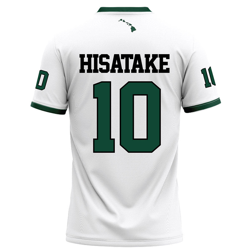 Hawaii - NCAA Football : Patrick Hisatake - Football Jersey