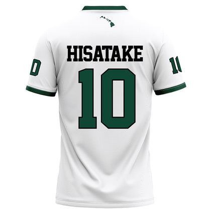 Hawaii - NCAA Football : Patrick Hisatake - Football Jersey