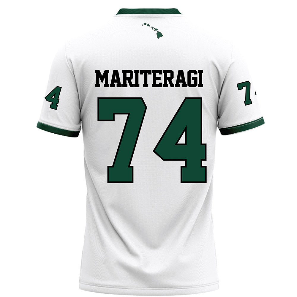 Hawaii - NCAA Football : Micah Mariteragi - Football Jersey