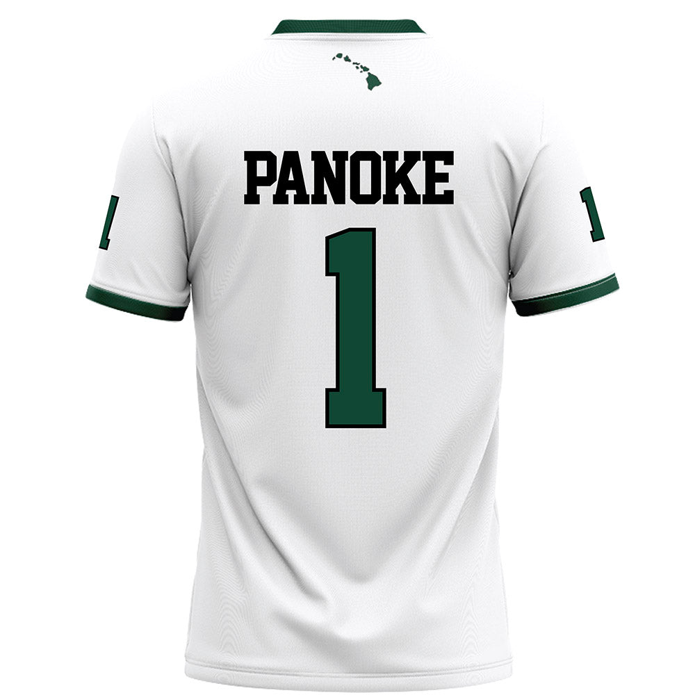 Hawaii - NCAA Football : Jonah Panoke - Football Jersey