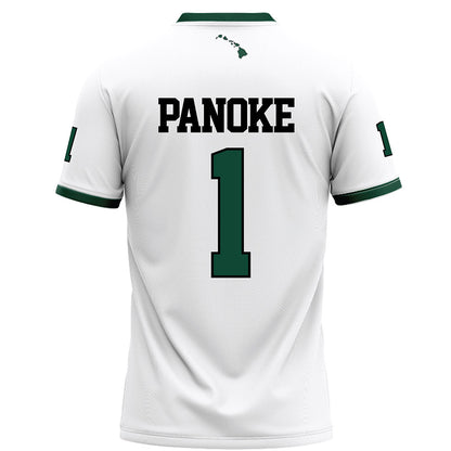 Hawaii - NCAA Football : Jonah Panoke - Football Jersey