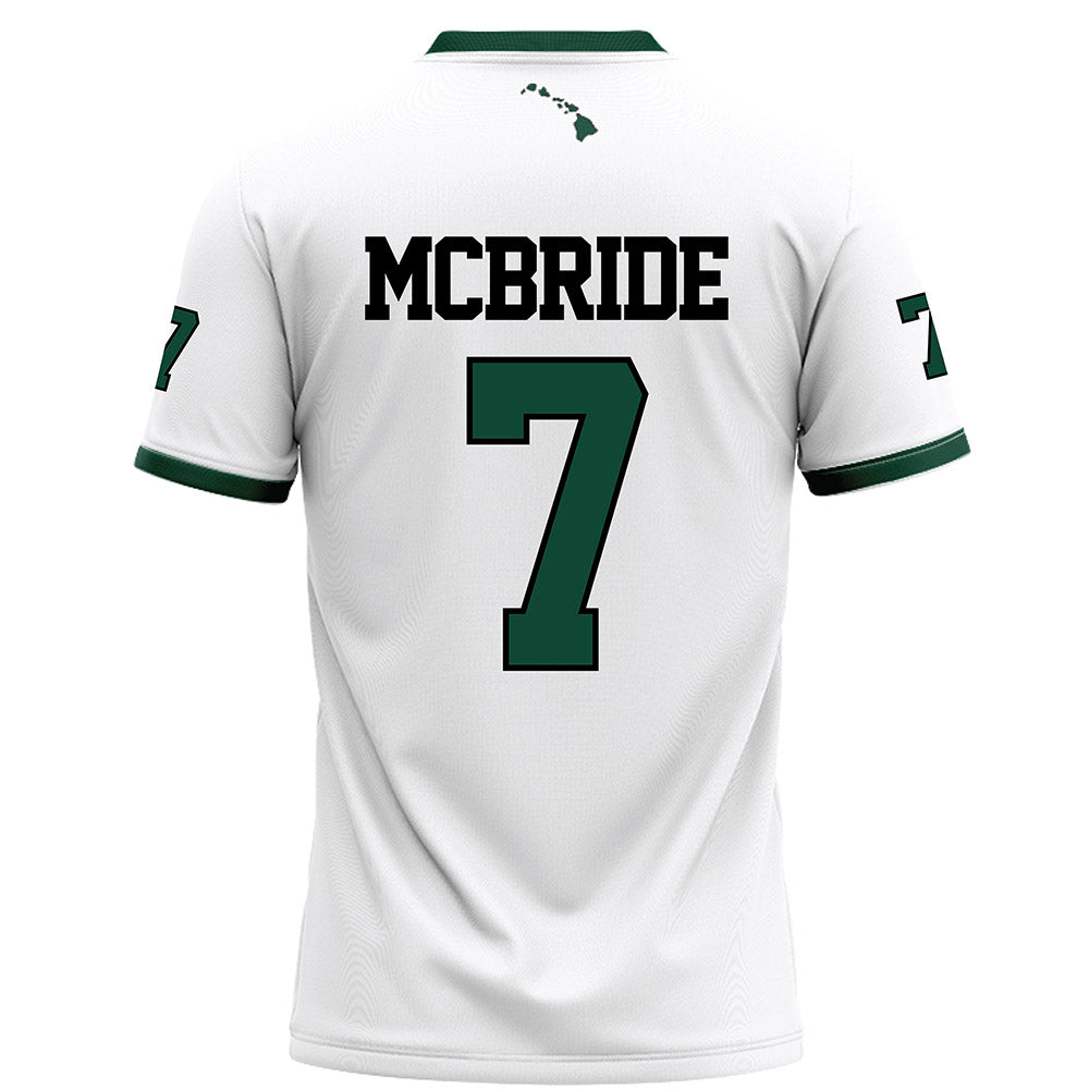 Hawaii - NCAA Football : Steven McBride - Football Jersey