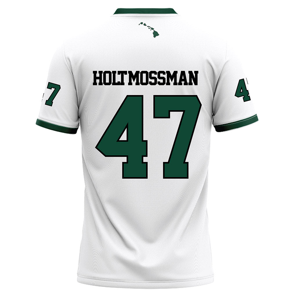 Hawaii - NCAA Football : Emmet Holt-Mossman - Football Jersey