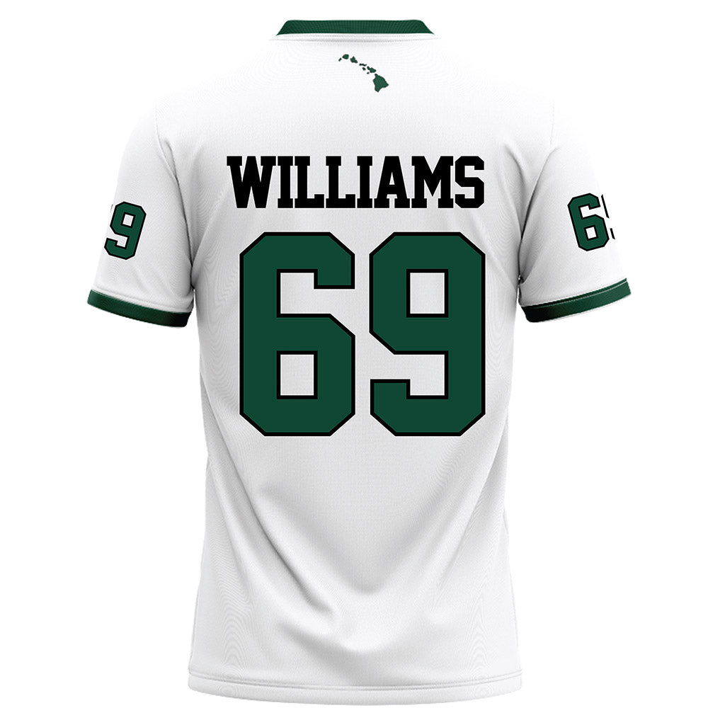 Hawaii - NCAA Football : Daniel Williams - Football Jersey