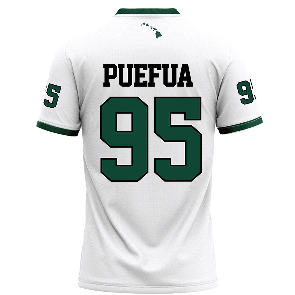 Hawaii - NCAA Football : Alvin Puefua - Football Jersey