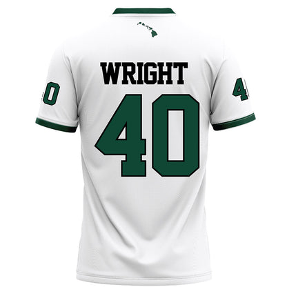 Hawaii - NCAA Football : Thiessen Wright - Football Jersey