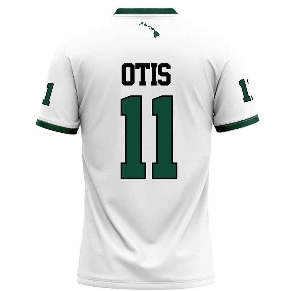 Hawaii - NCAA Football : Jamih Otis - White Football Jersey-1