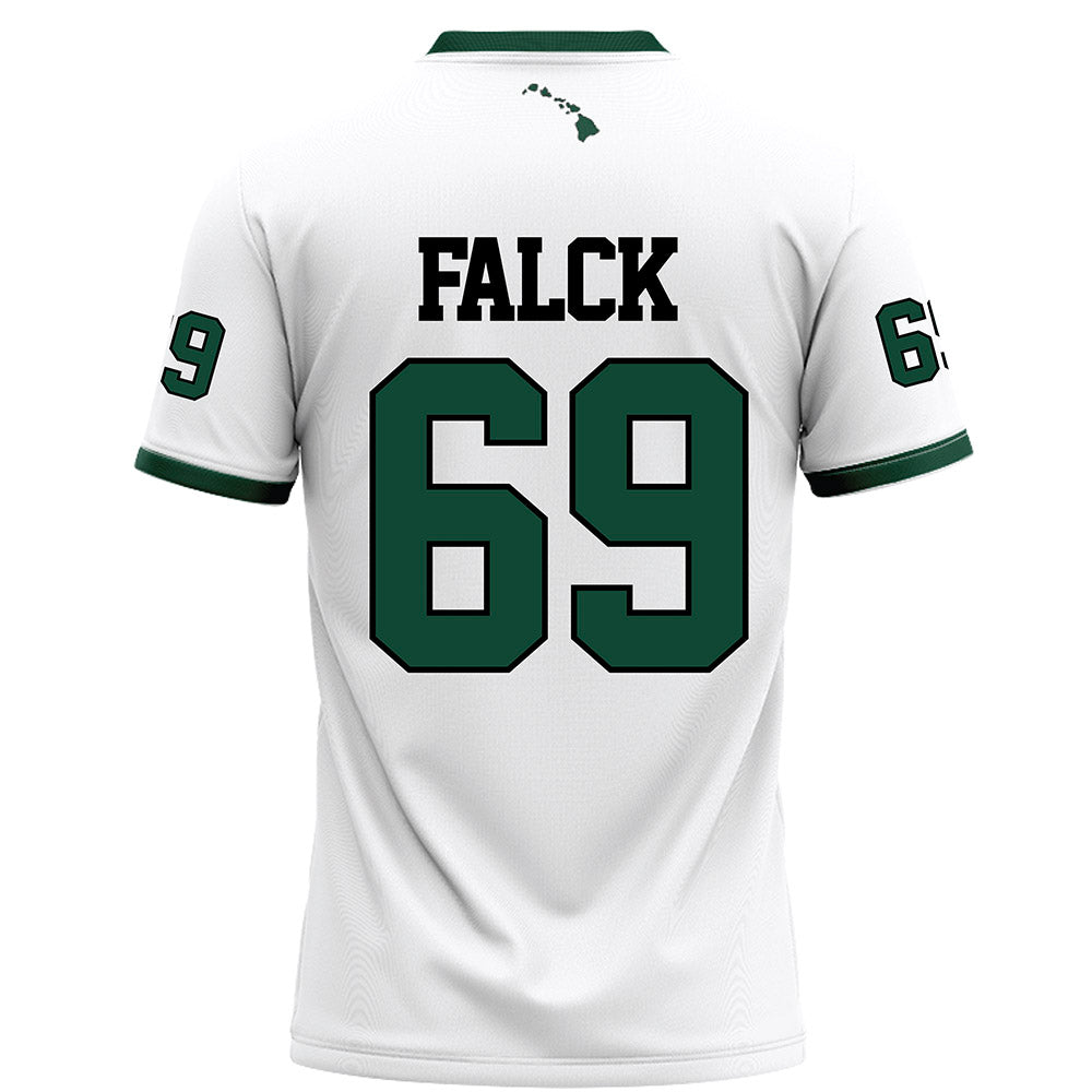 Hawaii - NCAA Football : Ben Falck - Football Jersey