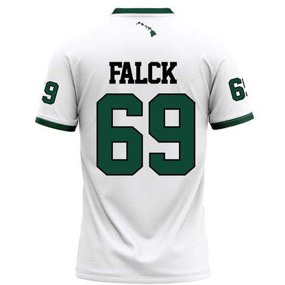 Hawaii - NCAA Football : Ben Falck - Football Jersey