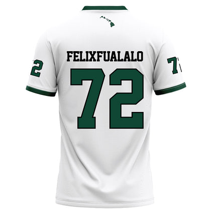 Hawaii - NCAA Football : Luke Felix-Fualalo - Football Jersey