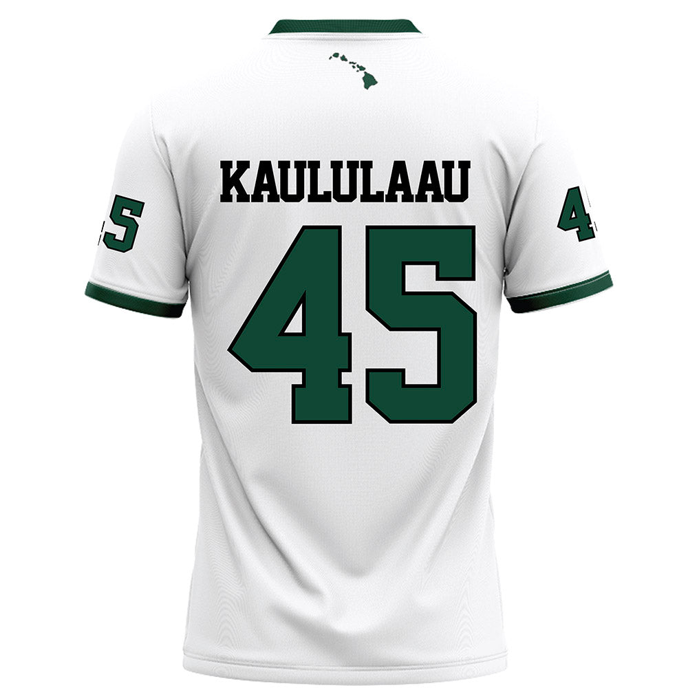 Hawaii - NCAA Football : Blade Kaululaau - Football Jersey