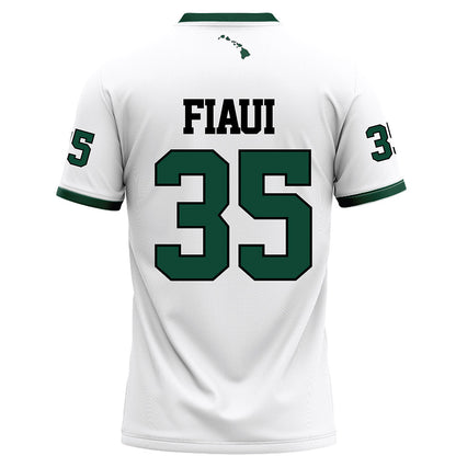 Hawaii - NCAA Football : Junior Fiaui - Football Jersey