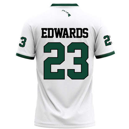 Hawaii - NCAA Football : Virdel Edwards - White Football Jersey-1