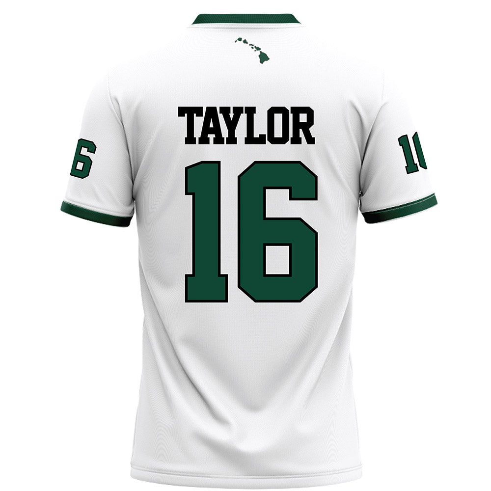 Hawaii - NCAA Football : Logan Taylor - Football Jersey