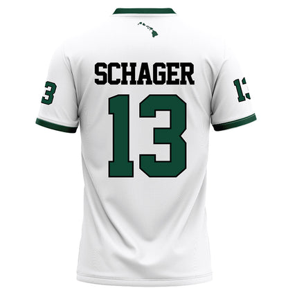 Hawaii - NCAA Football : Brayden Schager - Football Jersey