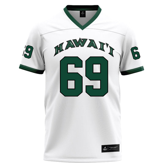 Hawaii - NCAA Football : Daniel Williams - Football Jersey