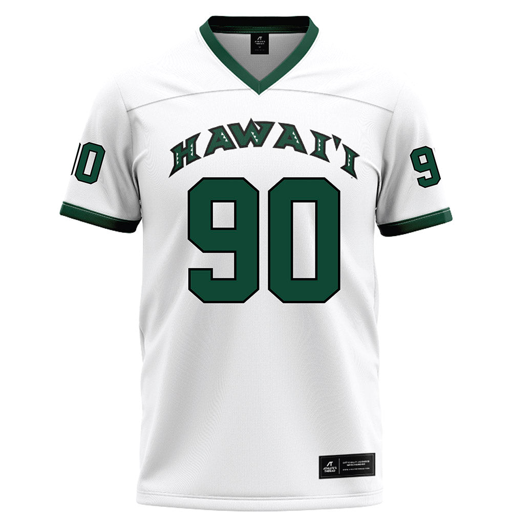 Hawaii - NCAA Football : Ha'aheo Dela Cruz - Football Jersey