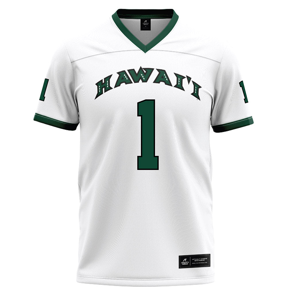 Hawaii - NCAA Football : Jonah Panoke - Football Jersey