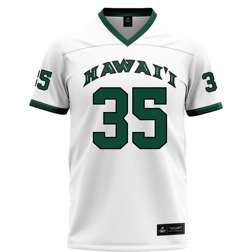 Hawaii - NCAA Football : Junior Fiaui - Football Jersey