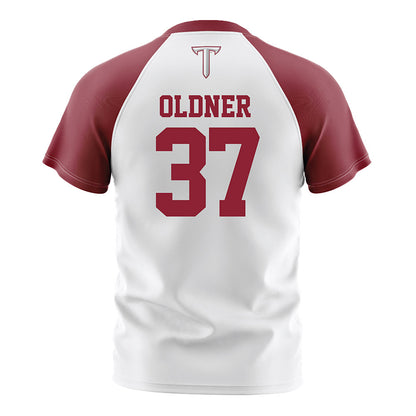 Troy - NCAA Women's Soccer : Melanie Oldner - White Soccer Jersey-1