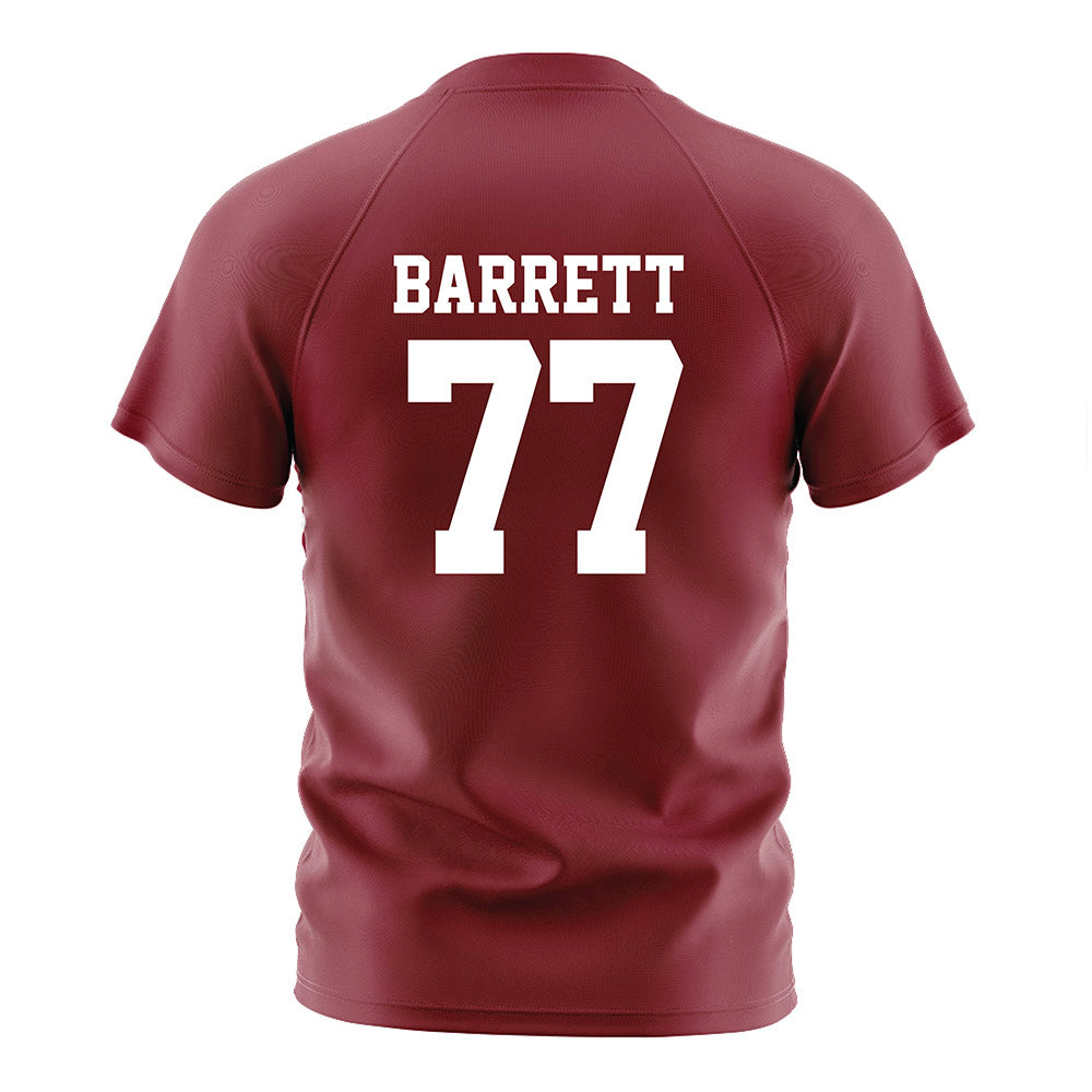 Troy - NCAA Women's Soccer : Kelsey Barrett - Cardinal Red Soccer Jersey-1