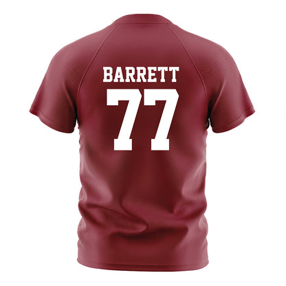 Troy - NCAA Women's Soccer : Kelsey Barrett - Cardinal Red Soccer Jersey-1
