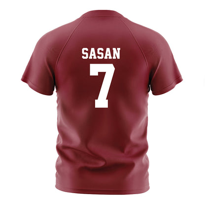 Troy - NCAA Women's Soccer : Sofia Sasan - Cardinal Red Soccer Jersey-1