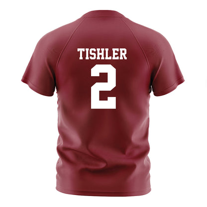 Troy - NCAA Women's Soccer : Tatum Tishler - Cardinal Red Soccer Jersey-1