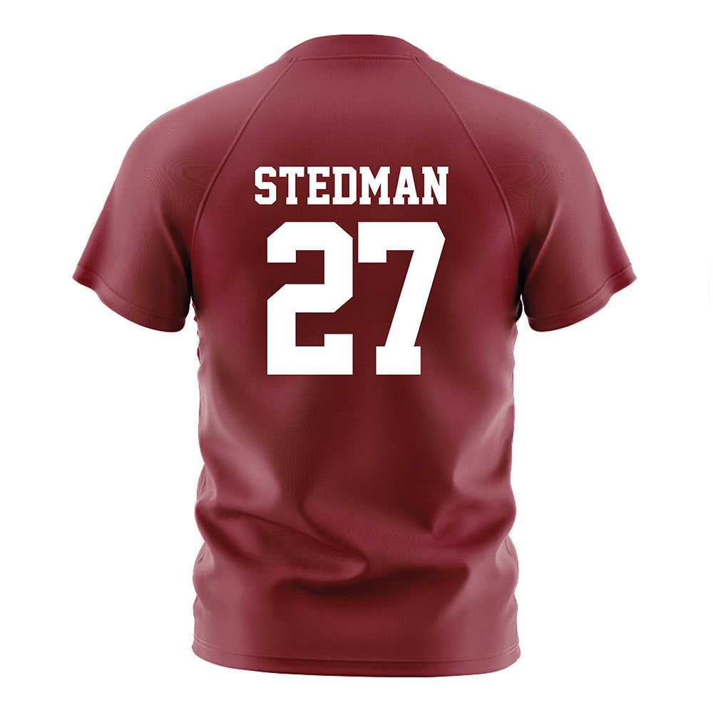 Troy - NCAA Women's Soccer : Elsa Stedman - Cardinal Red Soccer Jersey-1