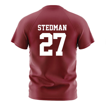 Troy - NCAA Women's Soccer : Elsa Stedman - Cardinal Red Soccer Jersey-1