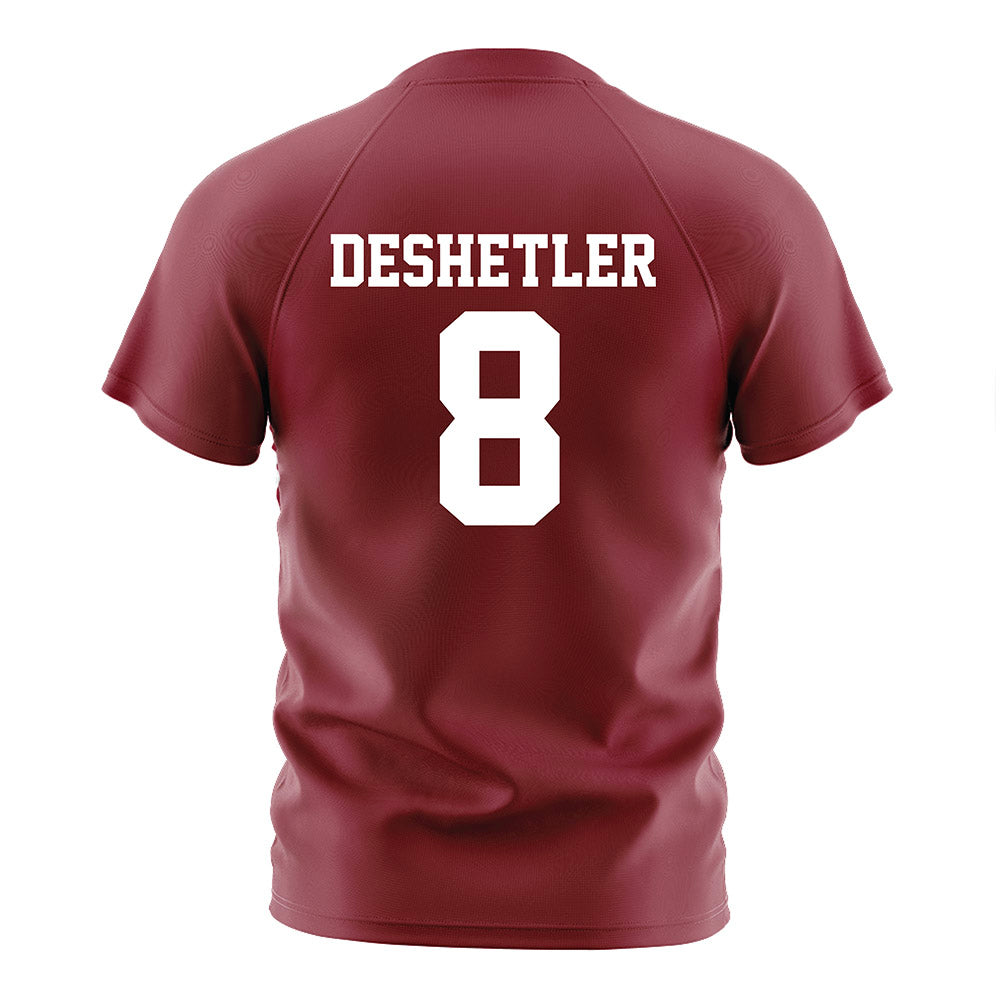 Troy - NCAA Women's Soccer : Grace DeShetler - Cardinal Red Soccer Jersey-1