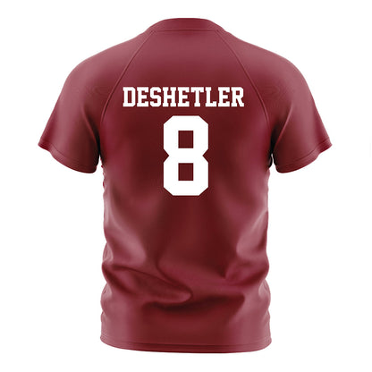 Troy - NCAA Women's Soccer : Grace DeShetler - Cardinal Red Soccer Jersey-1